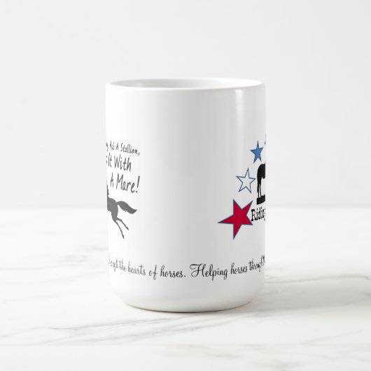 Vertel een gelede RSR logo mok (Center)