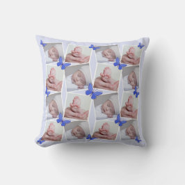 Vertel een verhaal in 16 afbeeldingen Paarse Blauw Kussen
