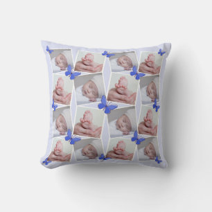 Vertel een verhaal in 16 afbeeldingen Paarse Blauw Kussen