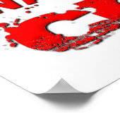 Vertel een vrouw dat ze gek is, grappig Poster (Hoek)