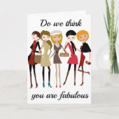 **VERTEL HAAR ZIJ OP HAAR **GROTE DAG * KAART (Voorkant)