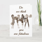 **VERTEL HAAR ZIJ OP HAAR **GROTE DAG * KAART (Voorkant)