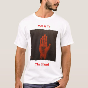Vertel het aan de hand van het Ierse T-Shirt