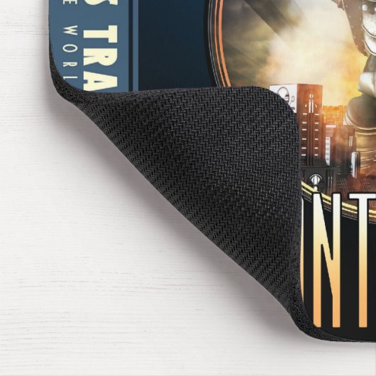 "Vertel het aan Mijn Giant Robot" Muismat (Hoek)