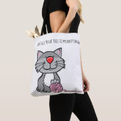 Vertel het Cat Yarn Crochet Knitting Bag Tas niet (Dichtbij)
