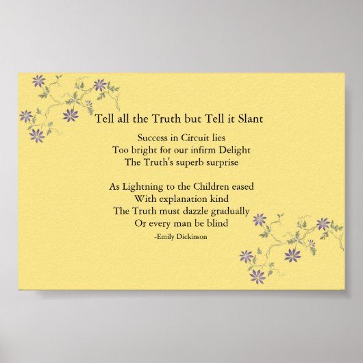 Vertel het maar aan Slant. Poster (Voorkant)