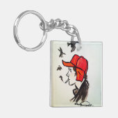 Vertel het niemand... sleutelhanger (Voorkant Links)