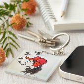 Vertel het niemand... sleutelhanger (Voorkant Rechts)