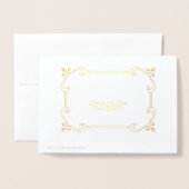 Vertel het op de Christelijke kerst in de Berg Folie Kaarten (Met envelop)