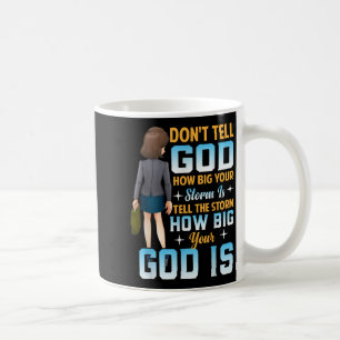 Vertel Hoe Groot Je God Is - Christelijke Motivati Koffiemok