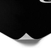 Vertel iemand DARK Poster (Hoek)