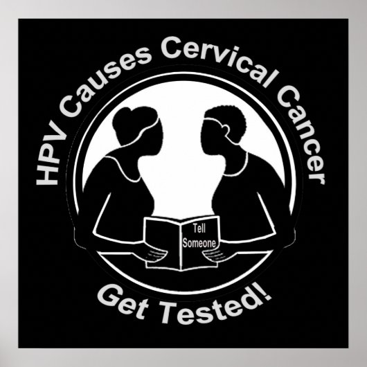 Vertel iemand DARK Poster (Voorkant)