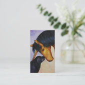 Vertel je een geheim Visitekaartje (Staand voorkant)