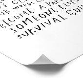 Vertel je verhaal - inspirerend quote poster (Hoek)