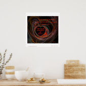 Vertel me al je nieuws over de liefde. poster (Keuken)