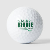 Vertel me Birdie. Golfballen (Voorkant)