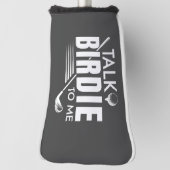 Vertel me Birdie. Golfheadcover (Draai 90)