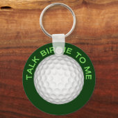 Vertel me Birdie. Sleutelhanger (Voorkant)