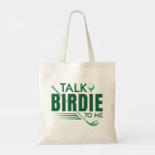 Vertel me Birdie. Tote Bag (Achterkant)