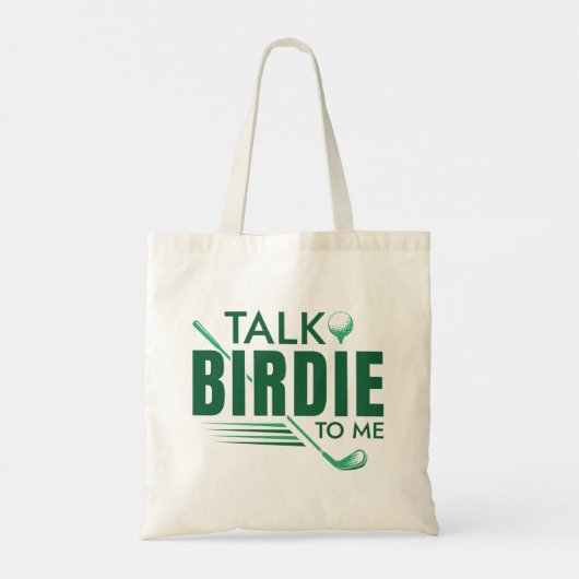 Vertel me Birdie. Tote Bag (Achterkant)