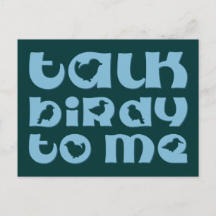 Vertel me Birdy. Briefkaart