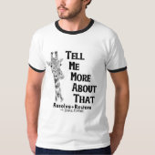 Vertel me daar meer over t-shirt (Voorkant)