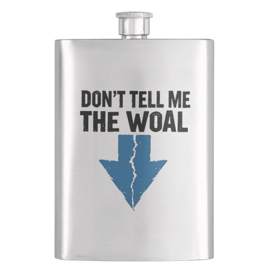 Vertel me de woal niet - Gebroken Pijl Flacon (Voorkant)