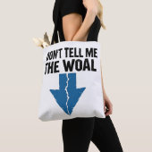 Vertel me de wol niet - Gebroken Pijl Tote Bag (Dichtbij)