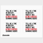 Vertel me een tijd dat het goede jongens waren die rechthoekige sticker (Vel)