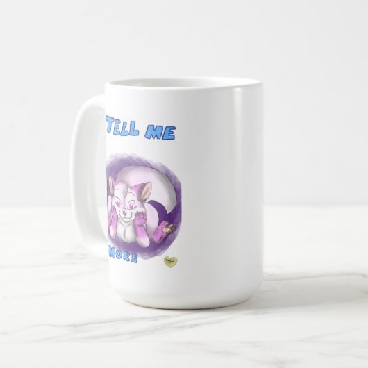 Vertel me meer Mok (Voorkant links)