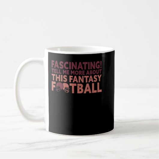 Vertel me over Fantasy Football Draft Funny Fantas Koffiemok (Links)