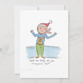 Vertel me schatje kaart (Voorkant)