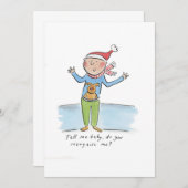 Vertel me schatje kaart (Voorkant / Achterkant)