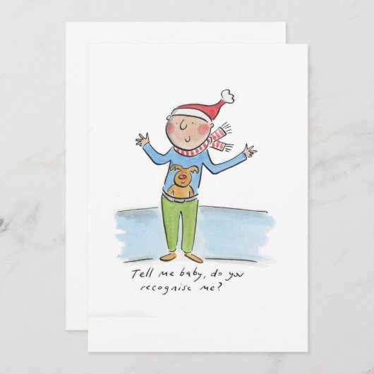 Vertel me schatje kaart (Voorkant / Achterkant)