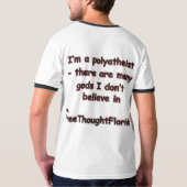 vertel me t-shirt (Achterkant volledig)