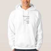 Vertel me uw (lichte kleuren) hoodie (Voorkant)