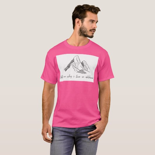 Vertel me waarom ik in Oklahoma Active woon T-shirt (Voorkant volledig)