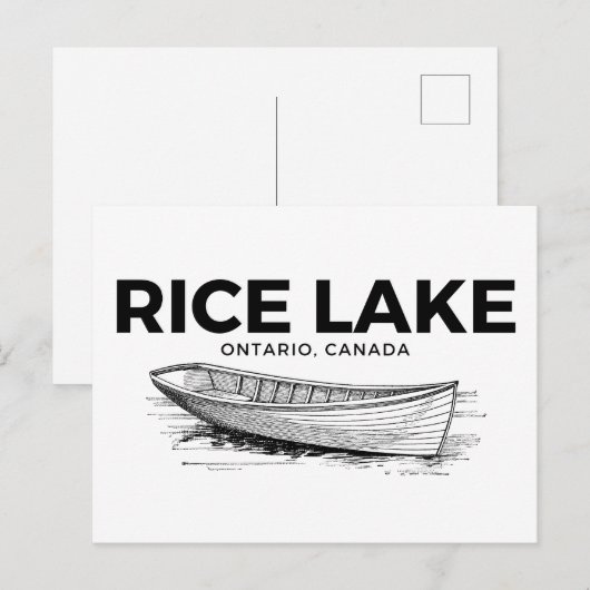 Vertel mensen waar je bent.... briefkaart (Voorkant / Achterkant)