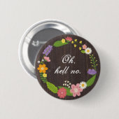 Vertel ons hoe je je echt voelt. ronde button 5,7 cm (Voorkant /achterkant)