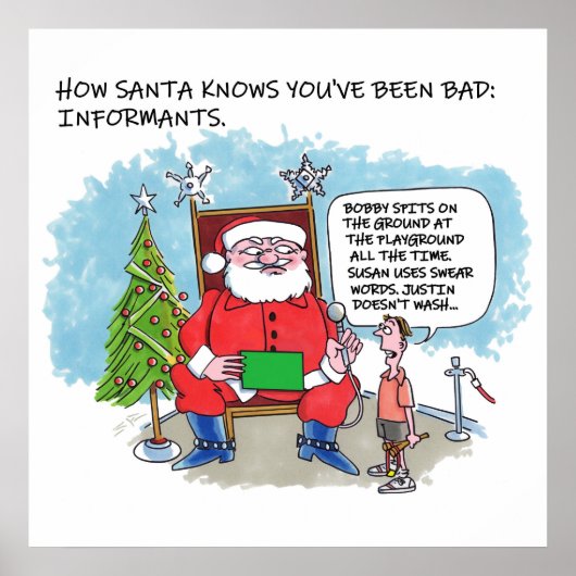 Vertel Santa Mate poster (Voorkant)