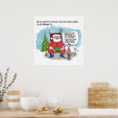 Vertel Santa Mate poster (Keuken)