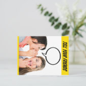 Vertel uw vrienden - Briefkaart (Staand voorkant)