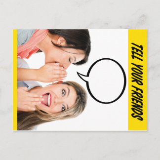 Vertel uw vrienden - Briefkaart