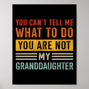 Vertel wat niet kleindochter voor opa vaders poster