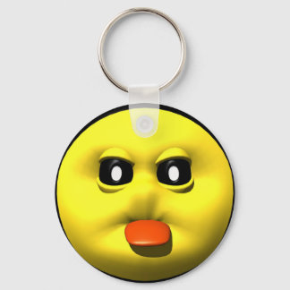 Vertel ze wat je denkt sleutelhanger