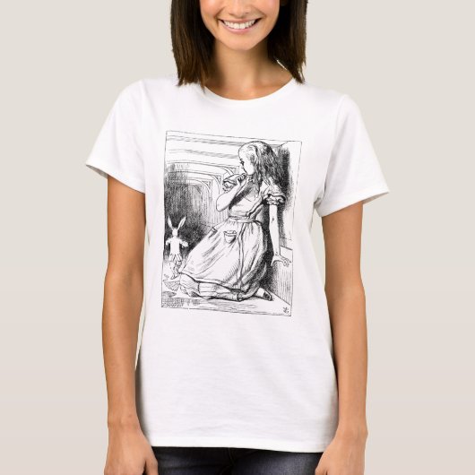 Verteller en curiouser! t-shirt (Voorkant)