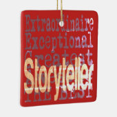 Verteller: Extraordinaire Keramisch Ornament (Rechts)