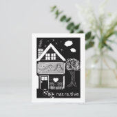 Verteller Feestdagenkaart (Staand voorkant)