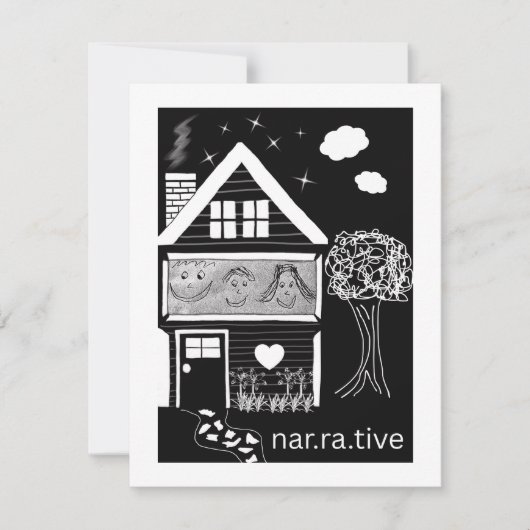 Verteller Feestdagenkaart (Voorkant)