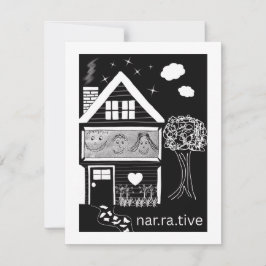 Verteller Feestdagenkaart